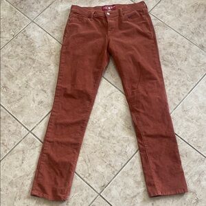 Lucky Brand Women's Straight Leg Jeans in Rust
